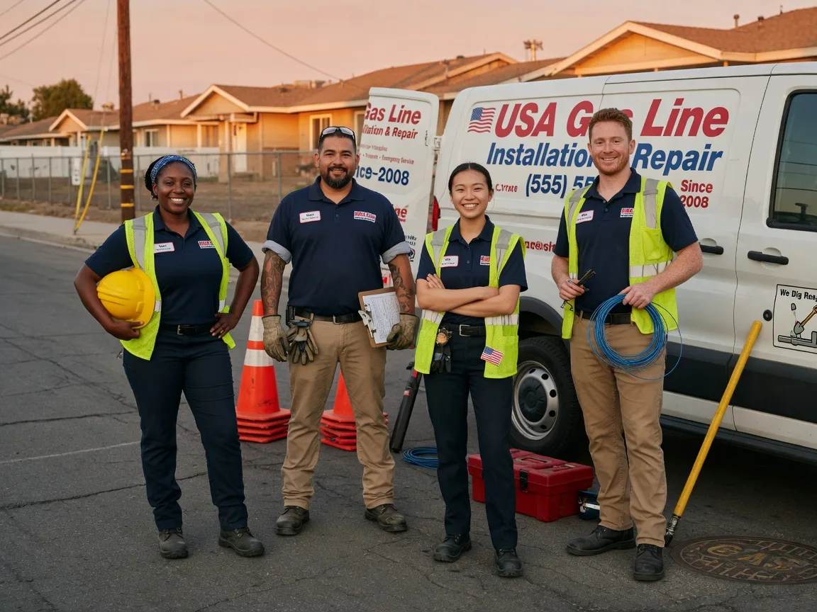 Gas Line Installation company in Los Angeles, CA